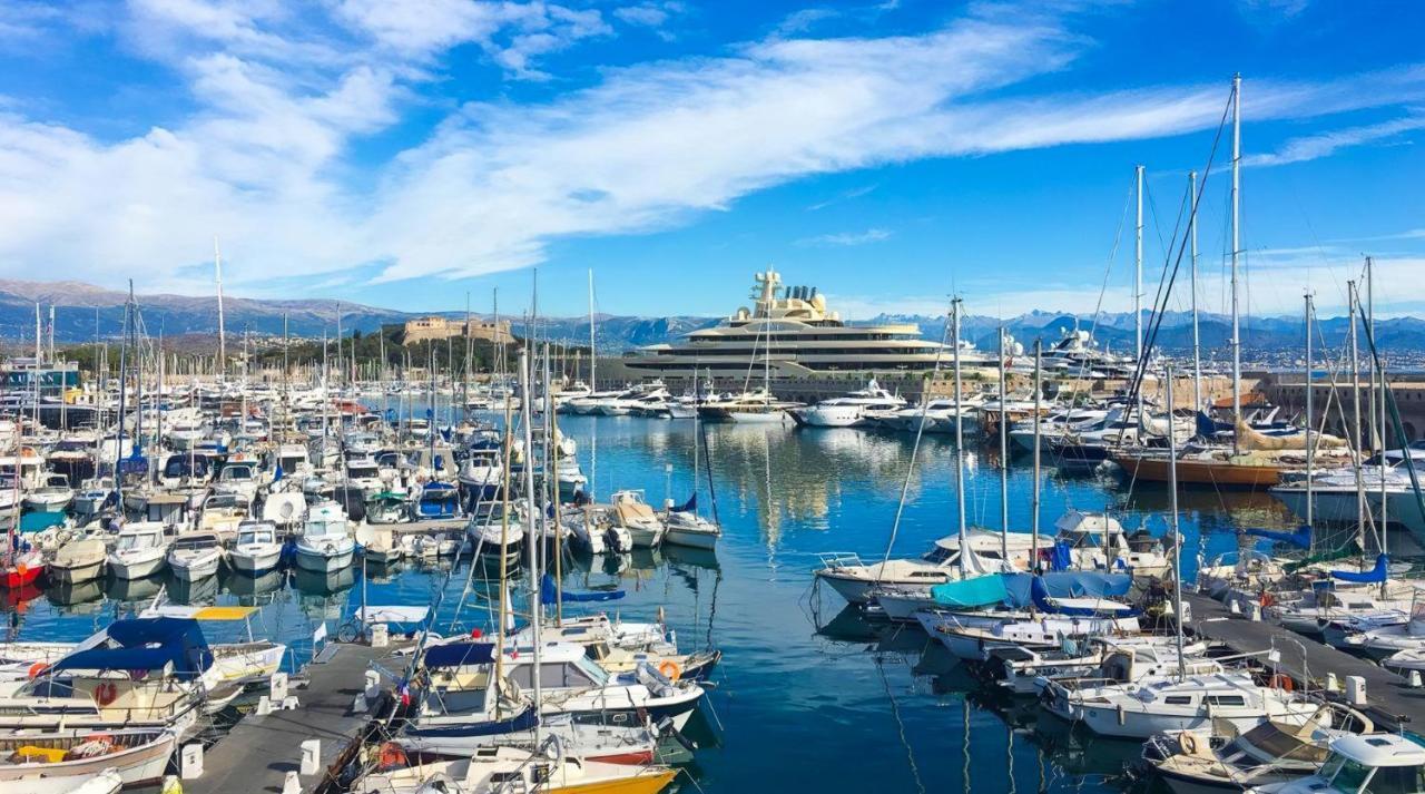 Nice Renting - Massena - Loft - Heart Of Vieil Antibes - The Market With Sea View المظهر الخارجي الصورة