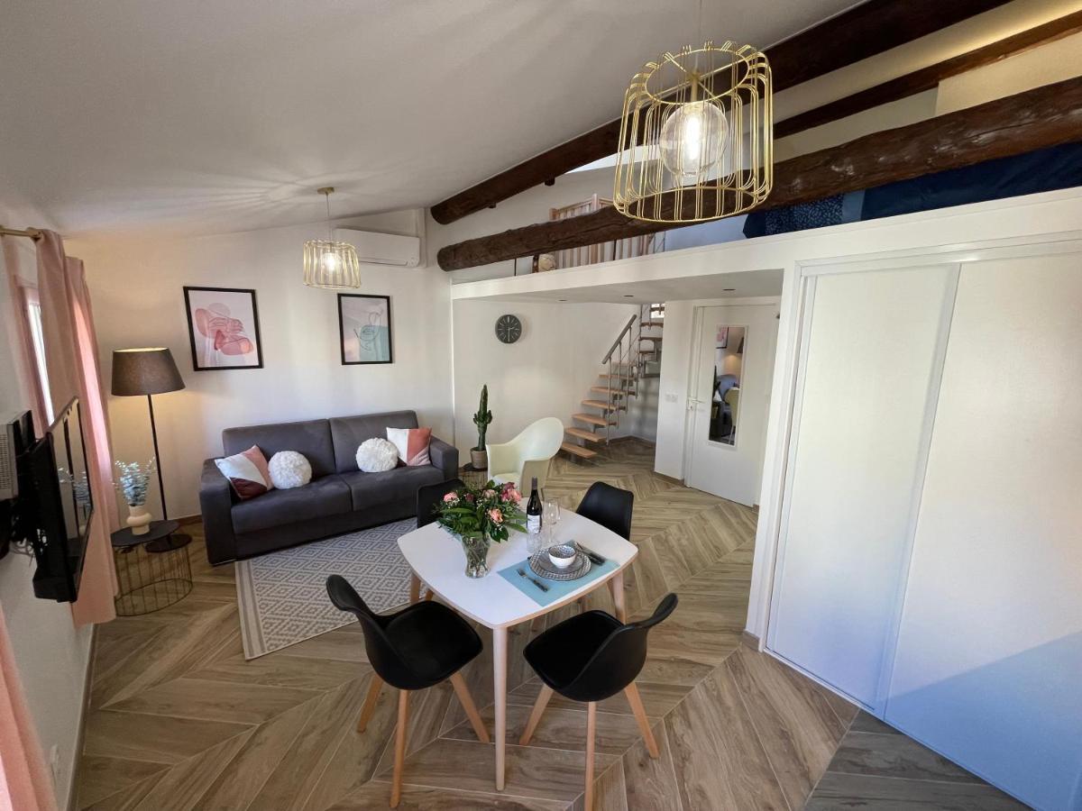 Nice Renting - Massena - Loft - Heart Of Vieil Antibes - The Market With Sea View المظهر الخارجي الصورة