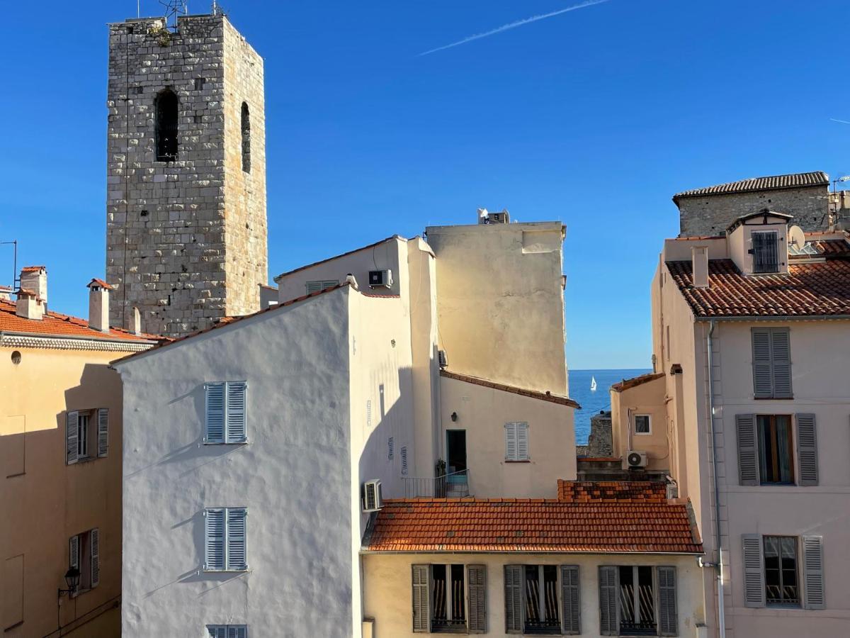 Nice Renting - Massena - Loft - Heart Of Vieil Antibes - The Market With Sea View المظهر الخارجي الصورة